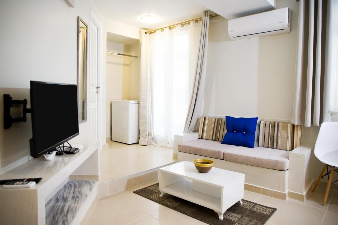 Praxitelis Luxury Apartments Atenas Exterior foto